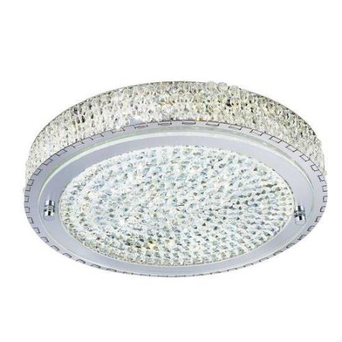 Vesta LED 40cm Ceiling Flush In Chrome