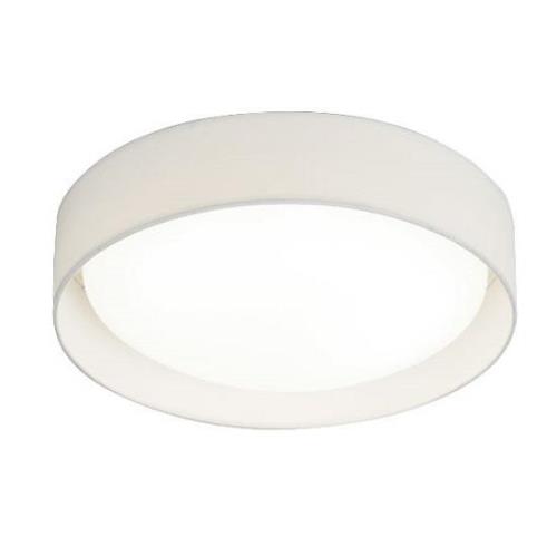 Modern Led Flush Ceiling Lamp In Acrylic White Finish