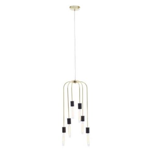 Laguna Iron 6 Pendant Light In Gold