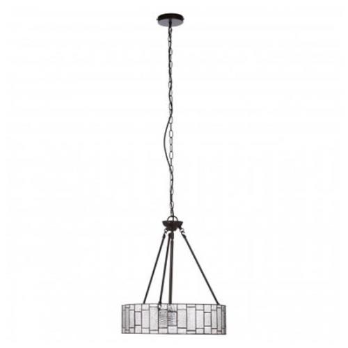 Waldron Deco 1 Pendant Light In Bronze Tone