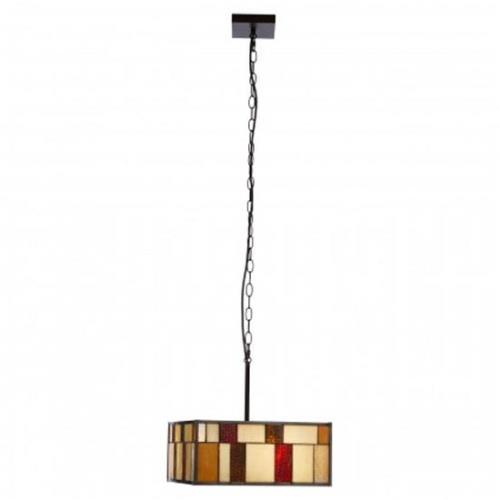 Waldron Square 1 Pendant Light In Bronze Tone