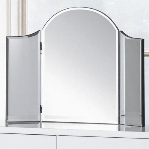 Cabriole Curved Dressing Table Mirror