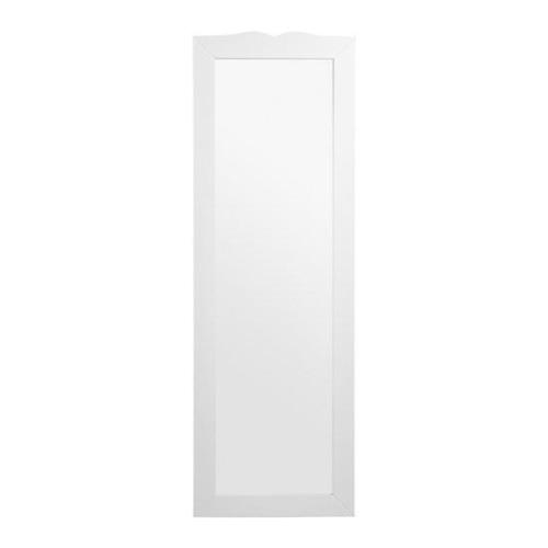 Felixvarela Rectangular Bedroom Wall Mirror In White Frame