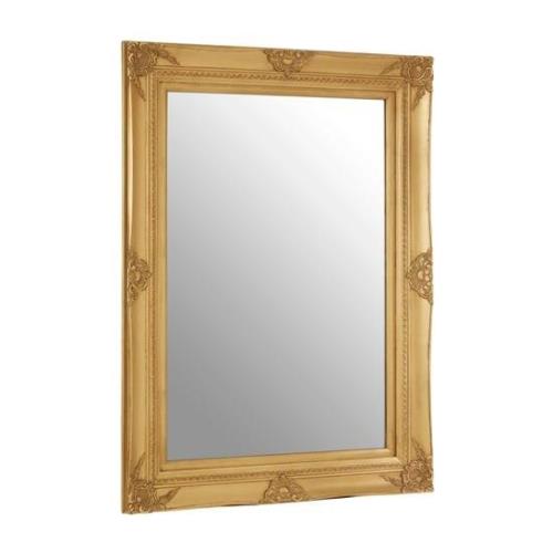 Barstik Rectangular Wall Mirror In Gold Frame