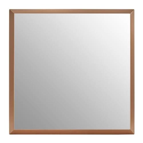 Lecotik Large Square Wall Mirror In Gold