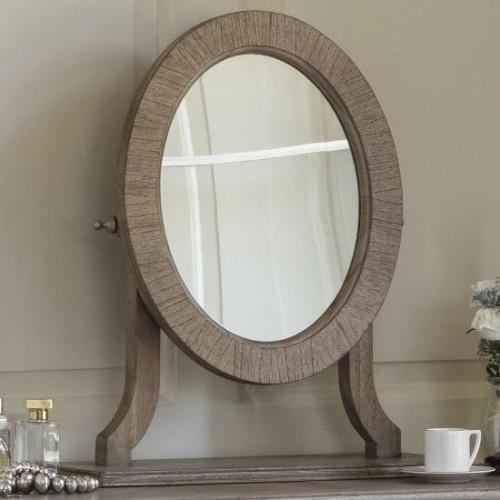 Mestiza Dressing Mirror In Natural Wooden Frame