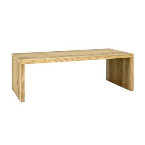 Glasgow Rectangular Wooden Coffee Table In Oak