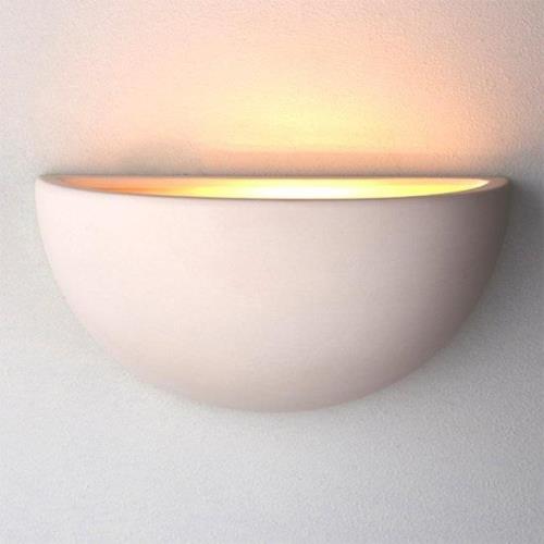 Pride Wall Light In Unglazed Ceramic