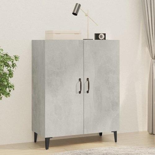 Kaniel Wooden Sideboard With 2 Doors In Concrete Effect