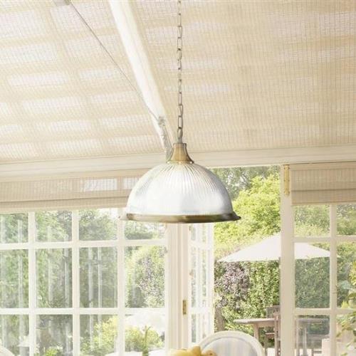 American 1 Light Ceiling Pendant Light In Antique Brass