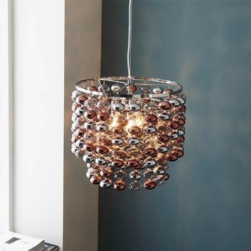 Evans 3 Lights Ceiling Pendant Light In Polished Chrome