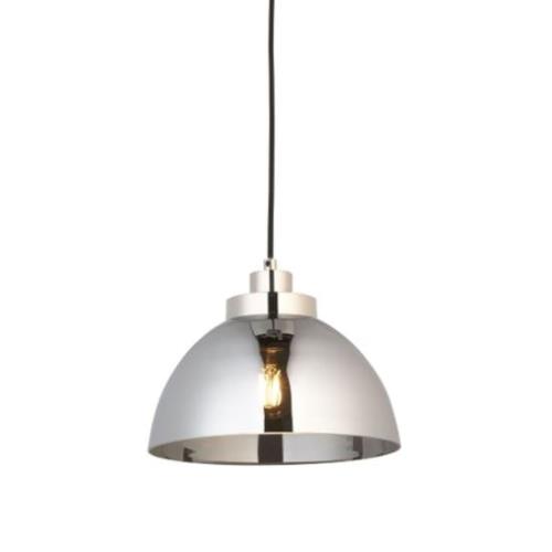 Caspar 1 Light Pendant Light In Nickel