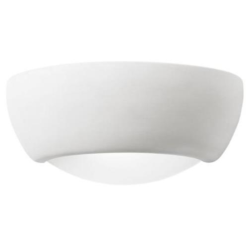 Elvira Ceramic Wall Light In White