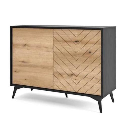 Dale Wooden Sideboard With 2 Doors In Evoke Oak