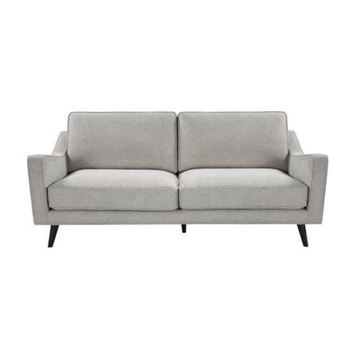 Darius Linen Fabric 2.5 Seater Sofa In Greige