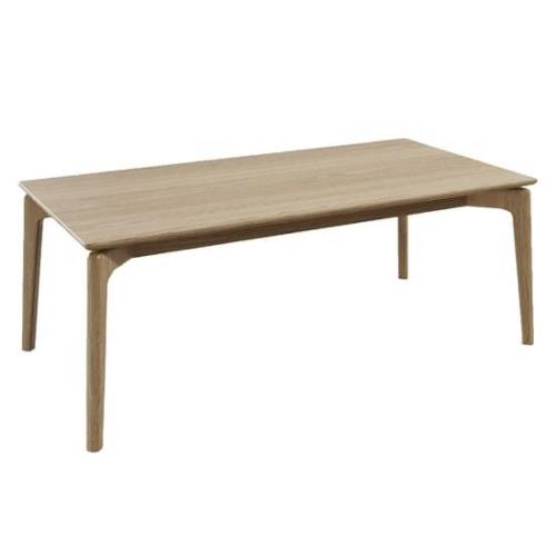 Hazel Wooden Coffee Table Rectangular In Oak Natural