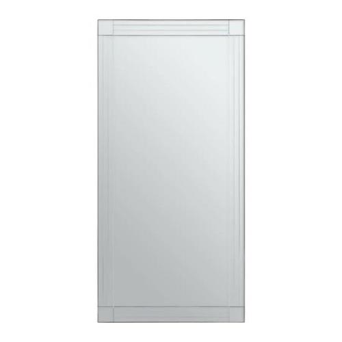 Sanford Rectangular Wall Mirror With Linear Detail