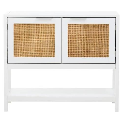 Salta Wooden Sideboard With 2 Doors In White