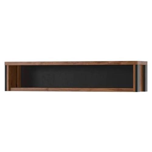 Blois Wooden Wall Shelf In Royal Oak