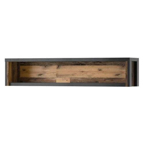 Blois Wooden Wall Shelf In Matera Oak