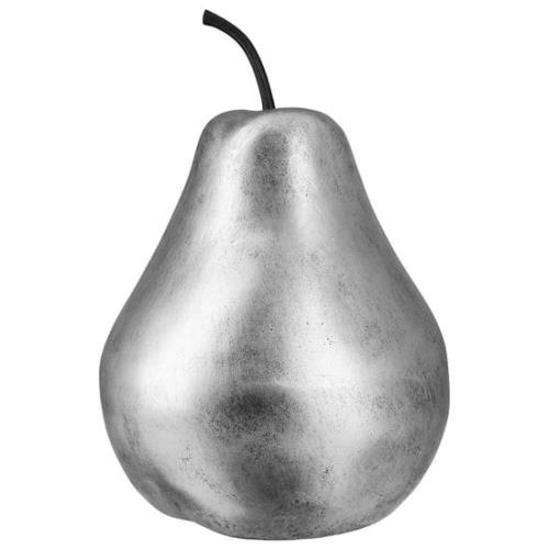 Newark Fiberglass Magnesia Apple Sculpture Large In Silver