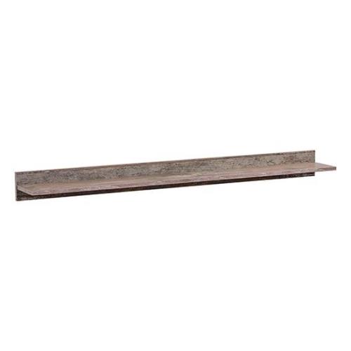 Peoria Wooden Wall Shelf In Canyon Oak