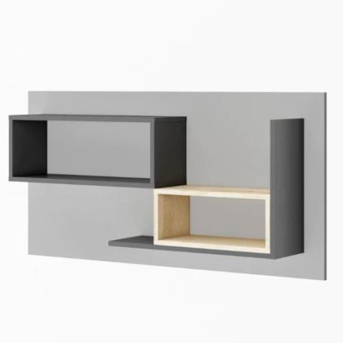 Pearl Kids Wooden Wall Shelf In Graphite