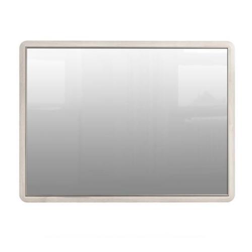 Dileta Wall Mirror In White Wooden Frame