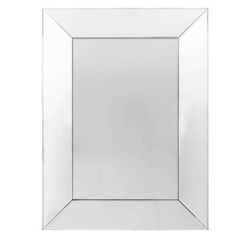 Aurora Rectangular Wall Mirror Small In Clear