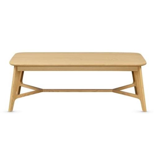 Cairo Wooden Coffee Table Rectangular In Natural Oak