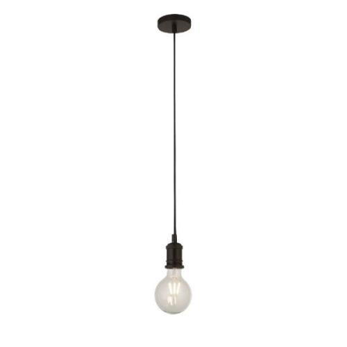 Biloxi 1 Light Cable Suspension Pendant Light In Matt Black