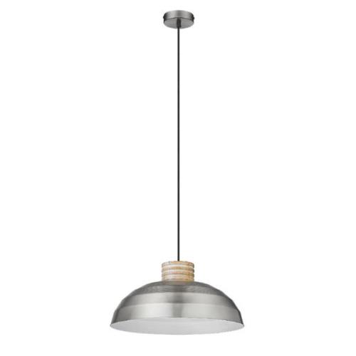 Diaz Aluminium Pendant Light In Satin Nickel