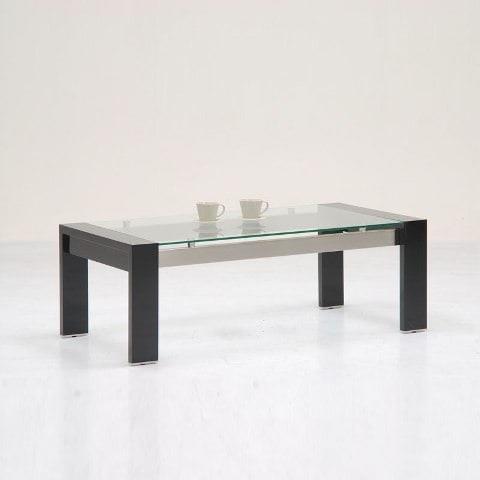 Onyx High Gloss Coffee Table Rectangular In Black