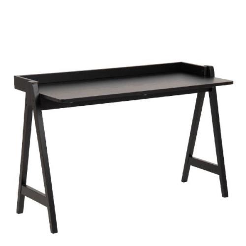 Marne Wooden Laptop Desk In Black