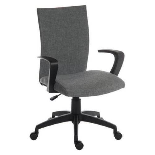 Webster Fabric Home And Office Chair In Grey